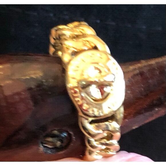 MARC by MARC JACOBS - NWT “Katie” Turnlock Chain Fashion Ring. Sz S-M (5-6) - Picture 2 of 16